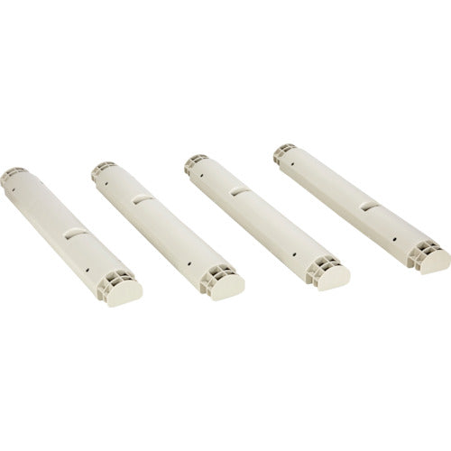 TRUSCO プラ棚用 脚のみ4本セット 高さ515mm用 ネオグレー TPT-515KA 1 S