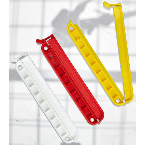 TRUSCO 袋留めクリップ 3P(白赤黄) TWC-110WRY3P 1 PK
