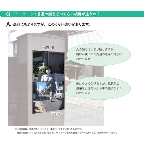 Komy FF Stand Mirror (for left placement) F48SL 1 piece