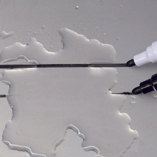 タジマ 全天候マーカー 黒 中字・丸芯 ZENM-BLA 1 本