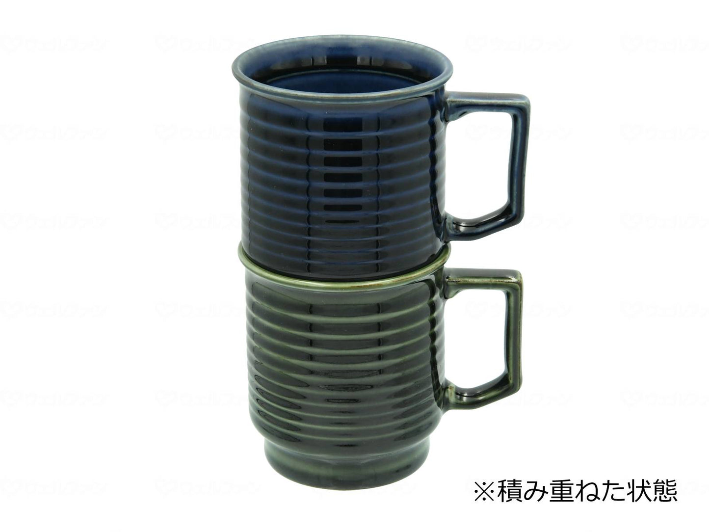 九セラ湯呑まぐ 藍