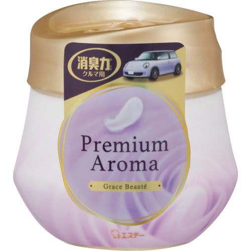 エステー クルマの消臭力 Premium Aroma ゲルタイプ グレイスボーテ ST12956 1 個