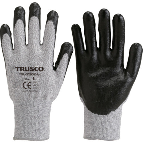 TRUSCCO 유리 섬유 장갑 니트릴 손바닥 코트 L TGL-5295Z-AL 1 쌍