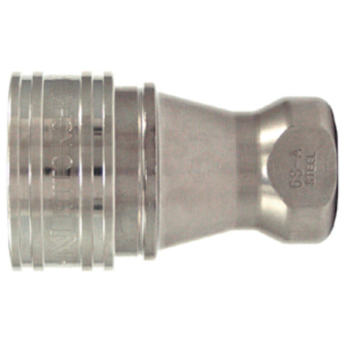 Nitto SP Coupler Type A Steel Fluorine Rubber FKM X-100 (08293) 6S-A STEEL FKM 1 pc