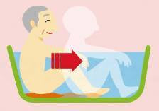 ふれあいサポート浴そう 座ぶとん