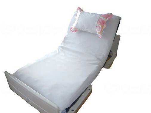 Fureai Support New Comfortable Nursing Sheet (with pillow holder) Purple Gray
