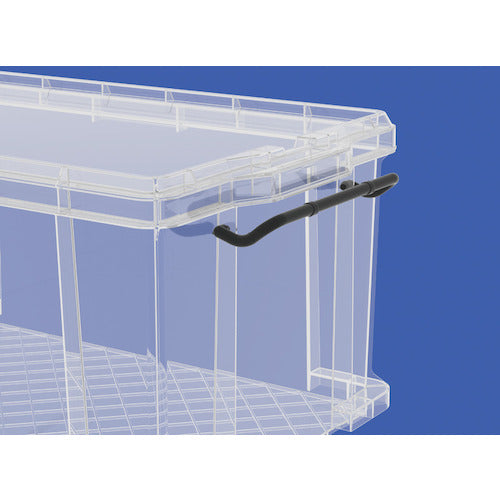 E−CON 透明フタ付きボックス 204150 エコンボックス#50Hセット【42.5L、702×414×207】 20415001TMBK901 1 個