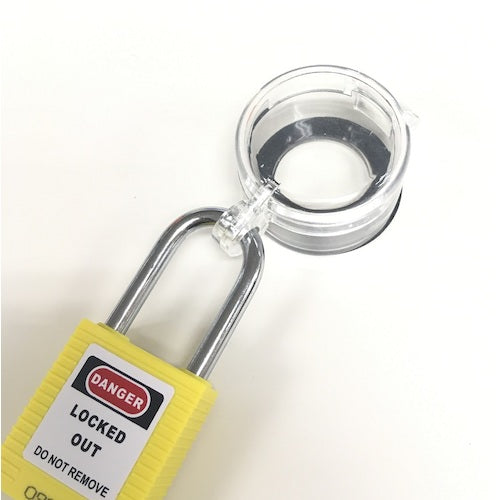 세이프란 버튼 스위치 커버 외경 49.6mm 높이 31.9mm 투명 37030 1개