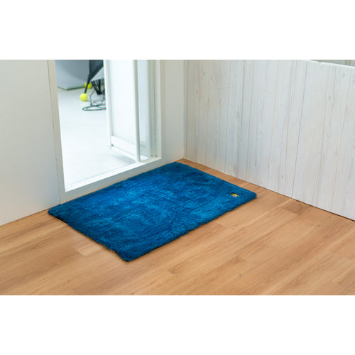 Oka Commercial Bath Mat Drying Good Ag+ 90 x 120 cm Blue 66397 1 piece