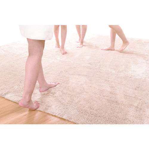 오카 업무용 목욕 매트 건도 양호 Ag+ 90×120cm 베이지 66385 1장