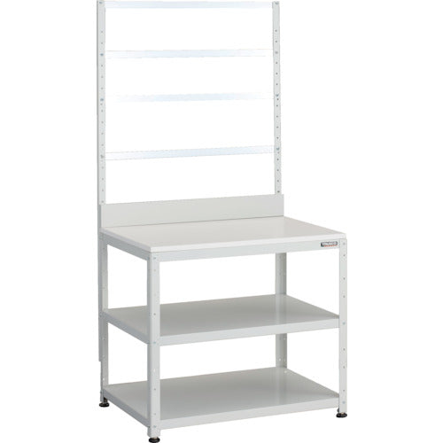 TRUSCO スーパーラックデスク型フリーバー式 アジャスター付 BDD-993B4TNW 1 台