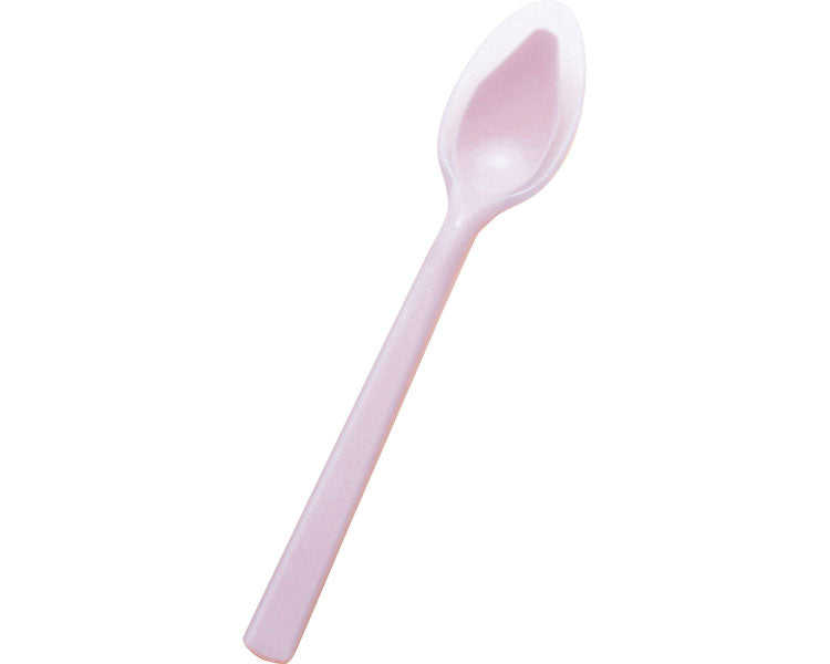 Gentle on the mouth spoon, one-piece deep type, large / KU-07 Pink 1 piece