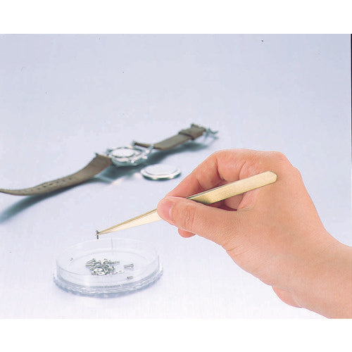TRUSCO Brass Tweezers 140mm Tip Type TSP-82 1 pc