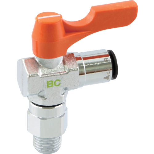 ASOH External thread x One-touch tube (RoHS Directive equivalent) PT1/4 x φ8 BC-8208R 1 piece