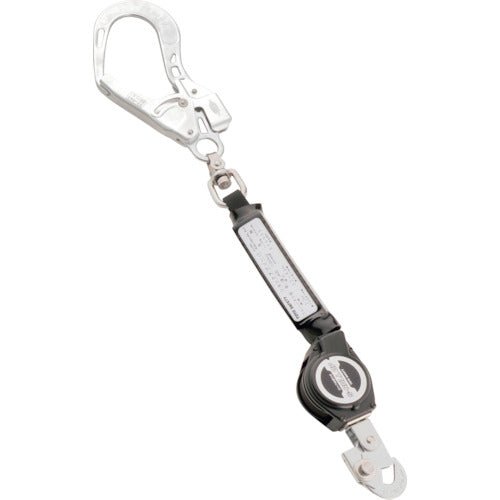 トーヨーセフティ フルハーネス型取替え用ランヤード(タイプ1) NO.MA-466R 1 本