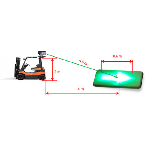 KOITO LED 드로잉 램프(화살표 타입) 블루 LBL-9004B 1개