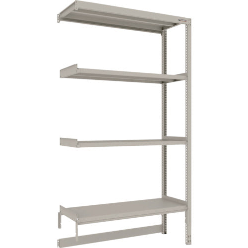 TRUSCCO 스틸 랙 M2형 경중량 선반 대차 상판 수납형 1160X450XH2100 4단 연결 M2-DB7444B 1대