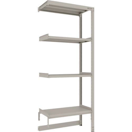 TRUSCO Steel Rack M2 Type Light-Medium Duty Shelf Cart Top Storage Type 860 x 450 x H2100 4 Tiers Connected M2-DB7344B 1 Unit
