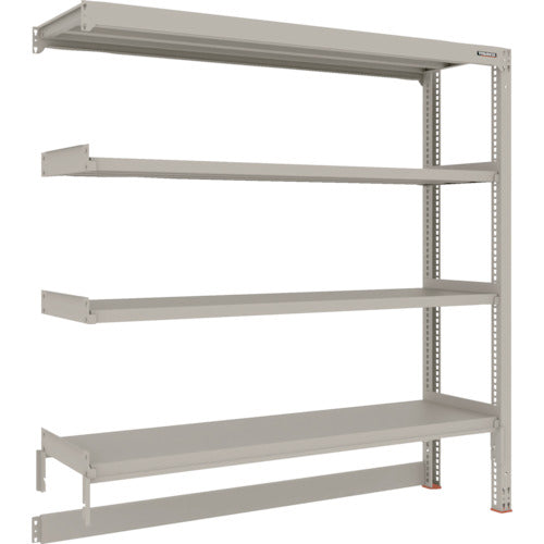 TRUSCO Steel Rack M3 Medium Duty Shelf Cart Top Storage Type W1800 x D471 x H1800 4 Tiers Connected M3-DB6654B 1 S