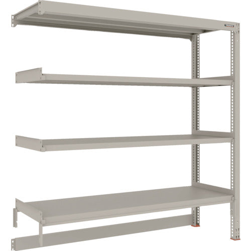 TRUSCO Steel Rack M3 Medium Duty Shelf Cart Top Storage Type W1800 x D571 x H1800 4 Tiers Connected M3-DB6664B 1 S
