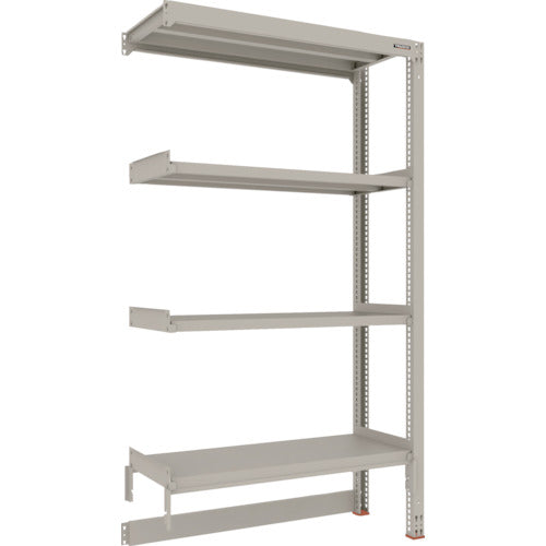 TRUSCO Steel Rack M3 Medium Duty Shelf Cart Top Storage Type W1200 x D471 x H2100 4 Tiers Connected M3-DB7454B 1 S