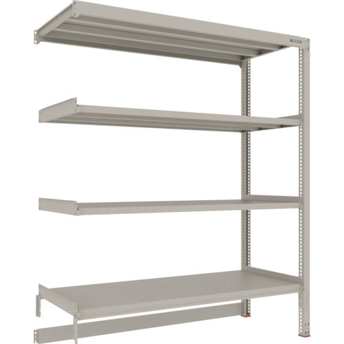 TRUSCO Steel Rack M3 Medium Duty Shelf Cart Top Storage Type H2100 x W1800 x D721 4 Tiers Connected M3-DB7674B 1 S