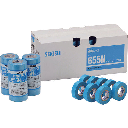 積水 和紙粘着テープ#655N シーリング用 15×18(1パック=8巻入) K655N12 1 PK