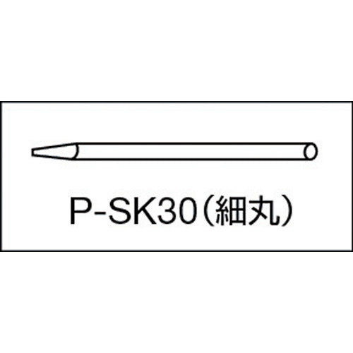 TRUSCO 石筆パック入 細丸 P-SK30 1 PK