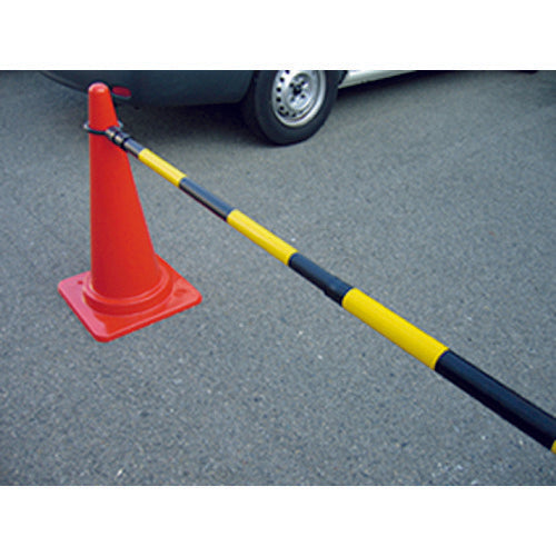 Mitsugiron Slide Bar (yellow/black) 35φ x 1.3-2.0m SF-23-T SLB-YB 1 piece