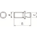 Kyocera Parts Shim Pin WP5X15 1 piece