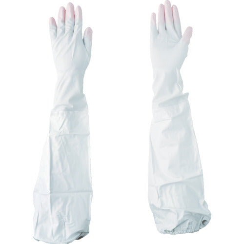 에스테이 패밀리 비닐 토끼 손 긴 팔 커버 포함 손가락 끝 안티 바이러스 가공 M 핑크 ST72243 1 쌍