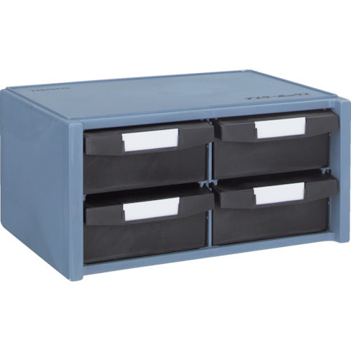 TRUSCO 【매진 폐번】 도전성 마스터 BOX 342X241XH168 인출 2열 2단 ED-400 1대