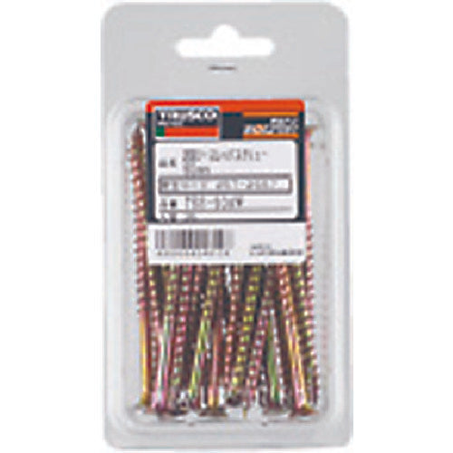 TRUSCO 足割コーススレッドスクリュー クロメート M3.8X32 100本入 全ネジ TKS-32AW 1 PK