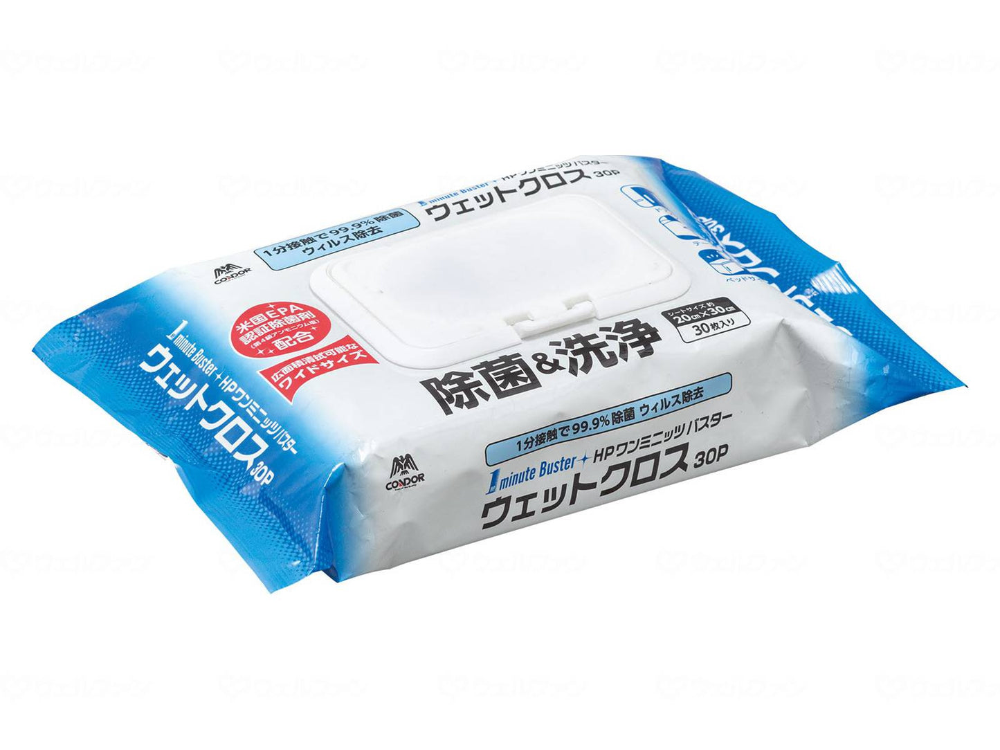 Yamazaki Sangyo HP One Minute Buster Wet Cloth 30P pcs