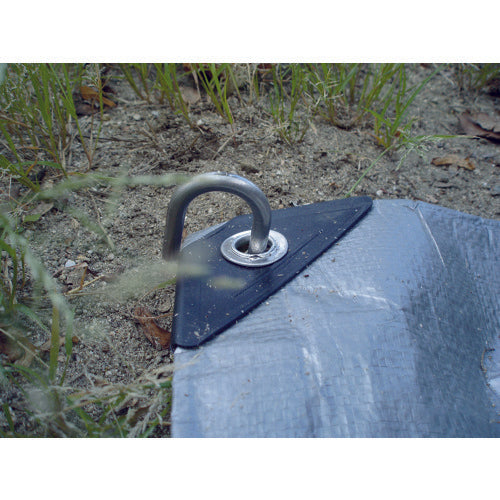 TRUSCO 스테인리스 로프 고정 J형 6×250mm TRJ-S625 1개