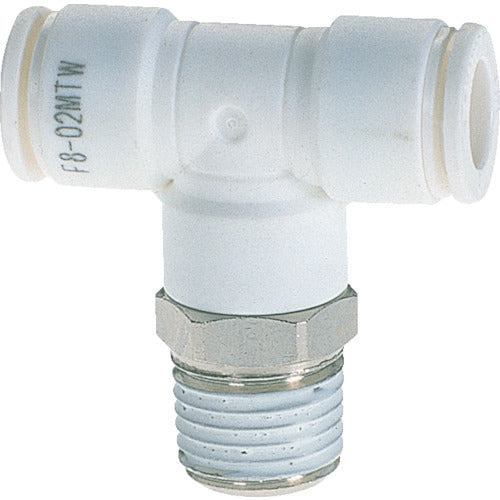 チヨダ ファイブメイルブランチティ W(白)4mm・R1/4 F4-02MTW 1 個