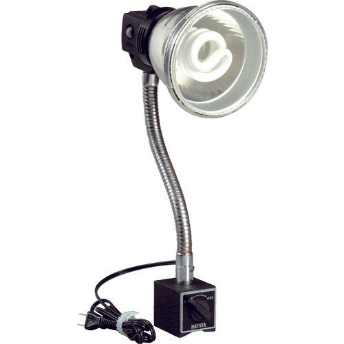 하타야 【매진 폐번】 전기 스탠드 형광등 마그스탠드 18W 형광등 부착 전선 1.6m 마그넷 스탠드 부착 MF-15M 1대