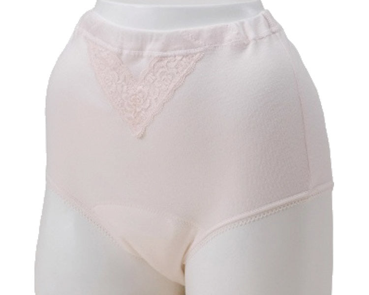 Safe elastic waist shorts 50 for women / H4358 3L soft pink 1 piece