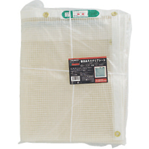 TRUSCO Flame-retardant clear sheet 6000 x 4000 TCI-0604 1 sheet