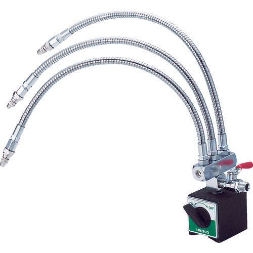 TRUSCO Magnetic base coolant 3-axis nozzle 400mm TMBC-3-R400 1 S