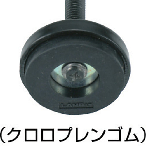 TRUSCO 【매진 폐번】 어저스터 볼트 CR 고무 M20X100 스티 TAZ-16X130C 1 개