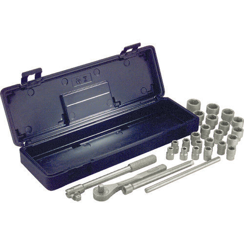 Ampco 12角ソケットセット22個 AMCW-260M 1 S