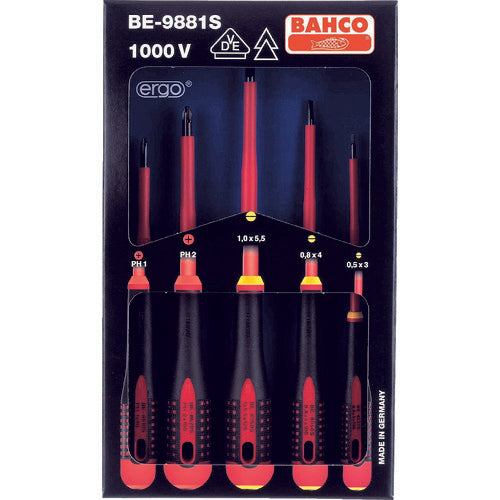 Bahco Ergo Insulated Driver BE-9881S 1 S
