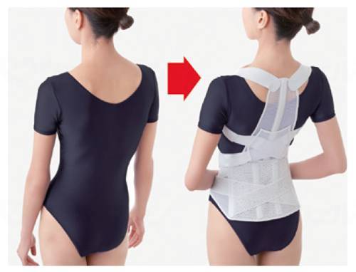 알팩스 의사의 허리에서 바로잡는 자세 벨트 LL-3L