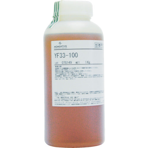Momentive Heat-Resistant Silicone Oil, Operating Temperature Range: -40 to 300°C, YF33-100-1, 1 bottle