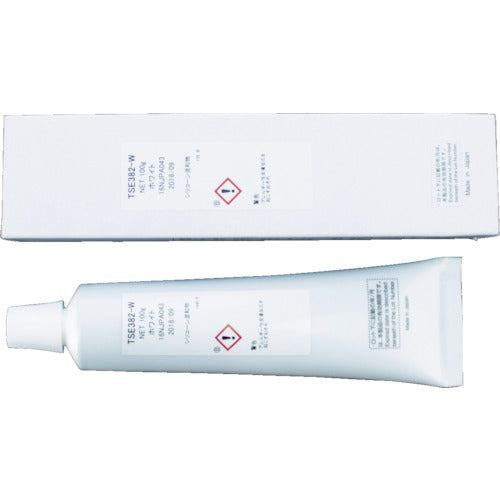 モメンティブ 一般工業用接着シール剤ホワイト TSE382−W−100G TSE382-100W 1 本