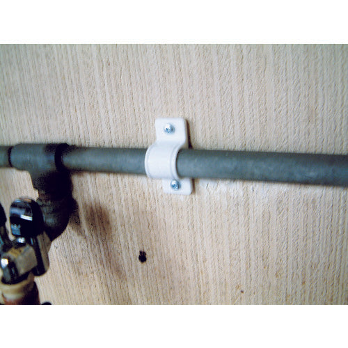 TRUSCO Resin Saddle Band for Gas Pipes 10A (2 Pieces) TGS-10GP 1 Bag