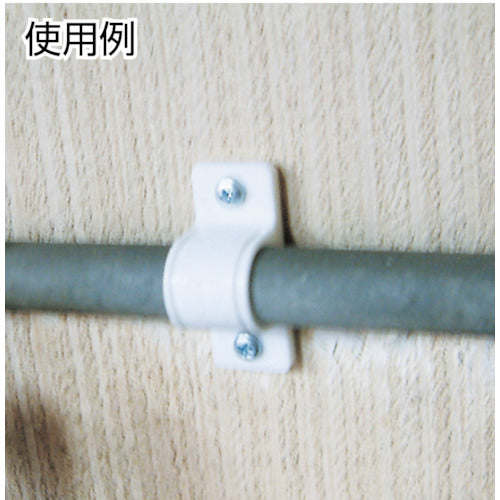 TRUSCO Resin Saddle Band for Gas Pipes 40A (2 Pieces) TGS-40GP 1 Bag