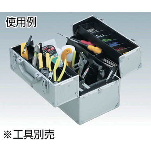 TRUSCO アルミケース 両開き2段 TAC-360W 1 個