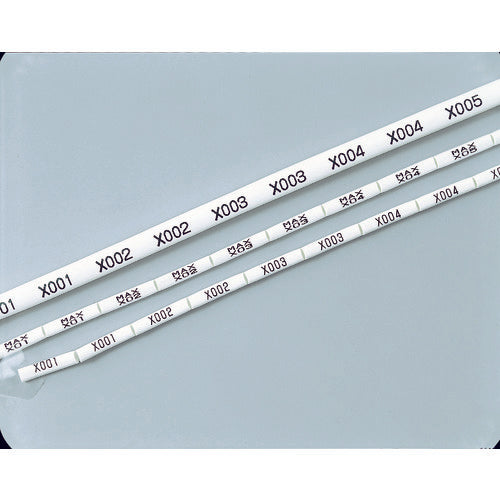 MAX チューブマーカー レタツイン チューブ白 内径3.2mm LM-TU332N2 1 巻